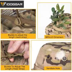 Chambergo Ala Ancha Idogear - Multicam - Imagen 5