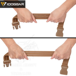Cinta Elastica Antideslizante para Pistolera Idogear - Negro - Imagen 5