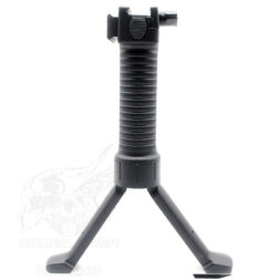Alternative view of Grip vertical con rail y bipode retractil - Negro