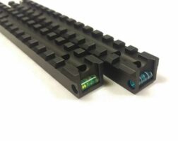 Alternative view of Rail Picattini para VSR10 Con Burbuja de Nivel Verde - Maple Leaf