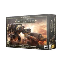 Warhound Scout Titans with Turbo-laser Destructors and Vulcan Mega-Bolters - Legions Imperialis