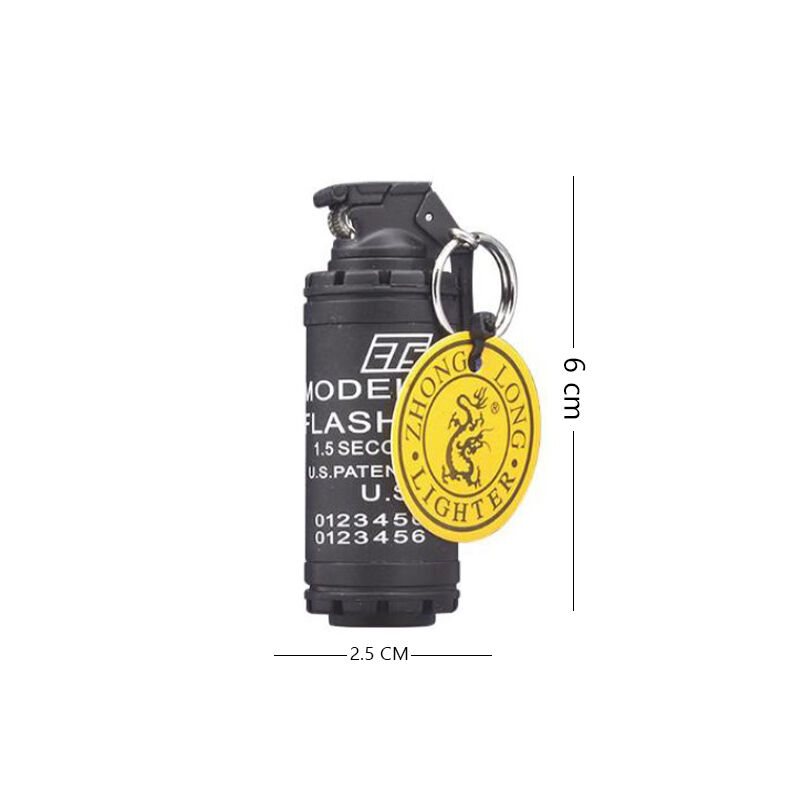 Alternative view of Llavero Granada Humo M18 con mechero