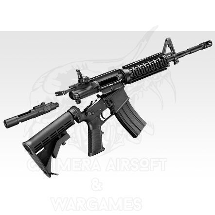 Alternative view of PACK M4 MWS Gas Blowback y 3 Cargadores Guns Modify - Tokyo Marui - Negro