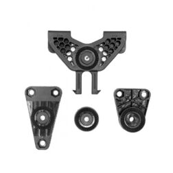 Adaptador molle con sistema SAF para Pistoleras CTM - Negro - Imagen 3
