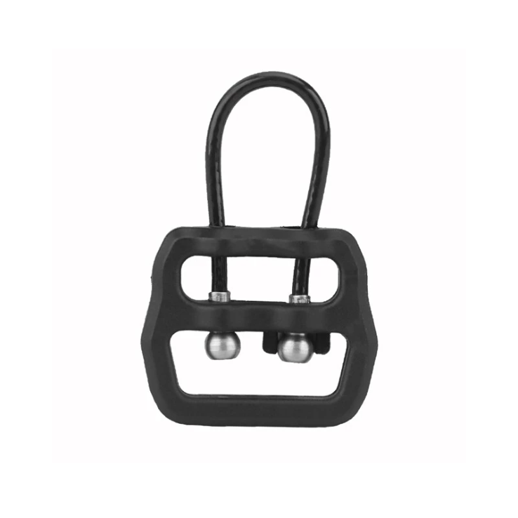 Enganche de correa tipo Uloop 1' Wosport - Negro