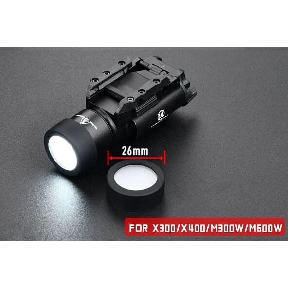 Protector de Linterna 26mm WADSN - Negro 8 Protector de Linterna 26mm WADSN - Negro - Imagen 8