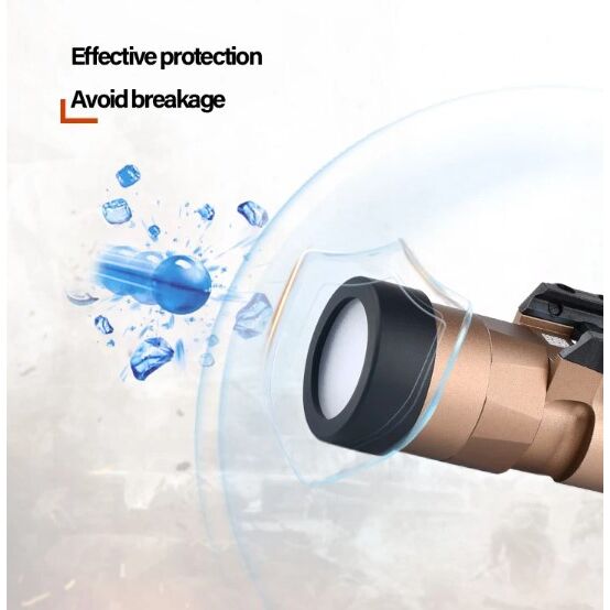 Protector de Linterna 26mm WADSN - Negro 4 Protector de Linterna 26mm WADSN - Negro - Imagen 4