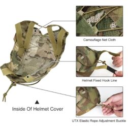 Funda casco Team Wendy Idogear - Multicam - Imagen 9