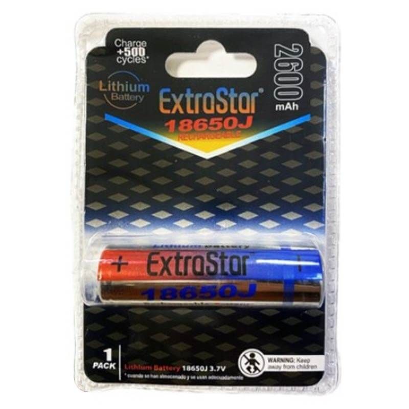 Alternative view of Bateria 18650 3.7V 2600mAh Recargable - Extrastar