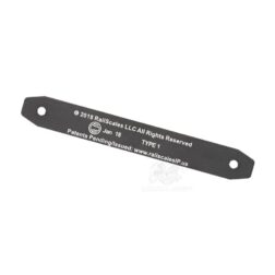 Panel Largo Tipo M Cubre rail Alumino CNC para M-Lock & Keymod M-Etal - Negro - Imagen 3