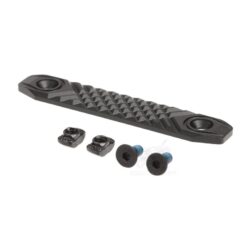 Panel Corto Tipo M Cubre rail Alumino CNC para M-Lock & Keymod M-Etal - Negro - Imagen 3