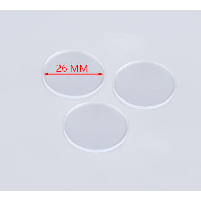 Lentes (Set 3) para Protector de Linterna 26mm WADSN