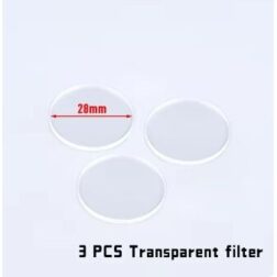 Lentes (Set 3) para Protector de Linterna 28mm WADSN