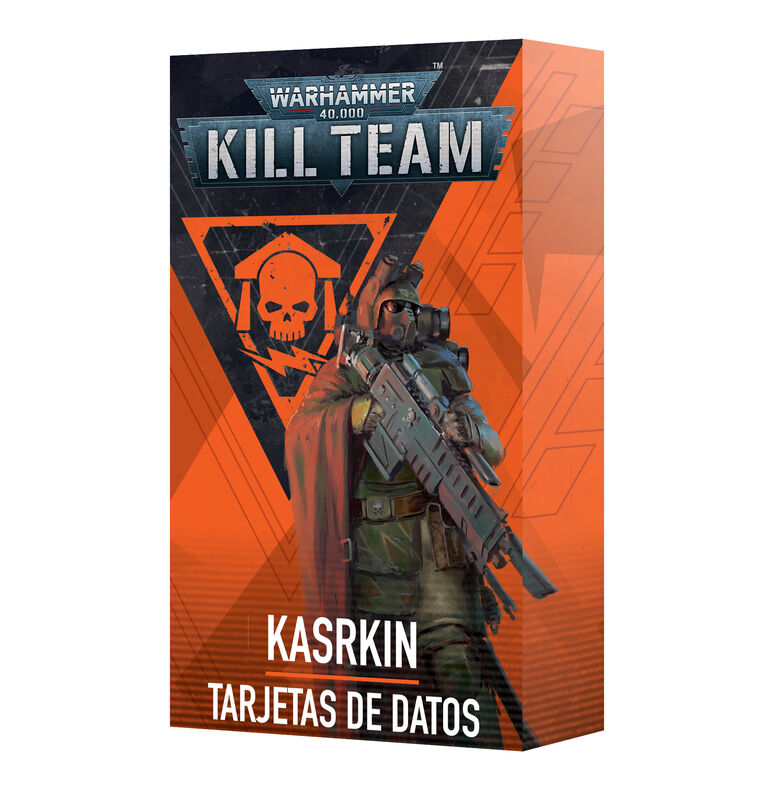 Tarjetas de Datos Kasrkin (Castellano) - Kill Team
