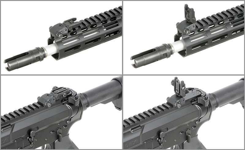 M4 Noveske 10.5" Gen III Shorty 300BLK Gas Blowback Cyma/EMG - Negro - Imagen 14