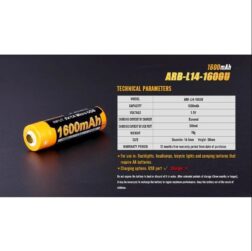 Bateria 1600U AA 1.5V 1600mAh Recargable por Micro-USB Fenix - Imagen 9