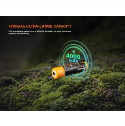 Bateria 18650 3.6V 4000mAh Recargable por USB-C Fenix - Imagen 7