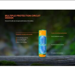 Bateria 18650 3.6V 4000mAh Recargable por USB-C Fenix - Imagen 8