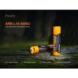 Bateria 18650 3.6V 4000mAh Recargable por USB-C Fenix - Imagen 11