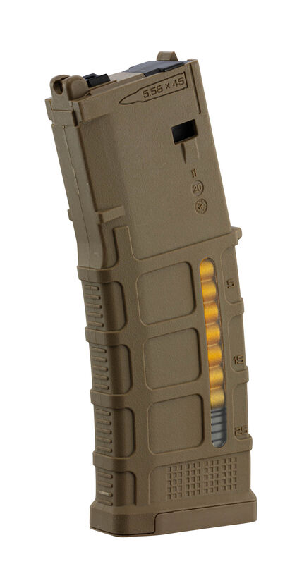 Cargador Tipo Pmag para M4 MWS GBB 35bbs - Double Eagle