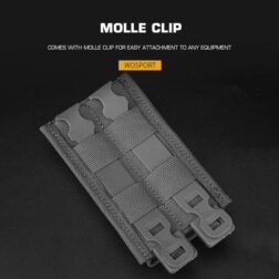 Pouch 5.56 Largo Tipo KYWI con inserto de Polimero - Multicam - Imagen 9