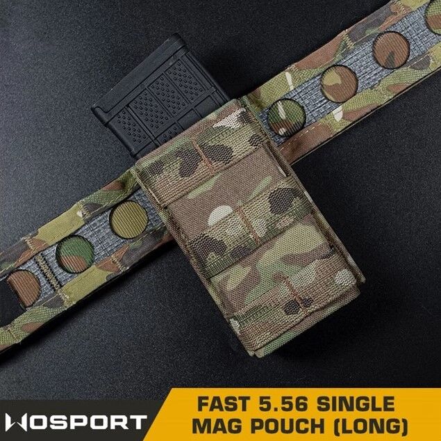 Pouch 5.56 Largo Tipo KYWI con inserto de Polimero Wosport 6 Pouch 5.56 Largo Tipo KYWI con inserto de Polimero Wosport - Imagen 6