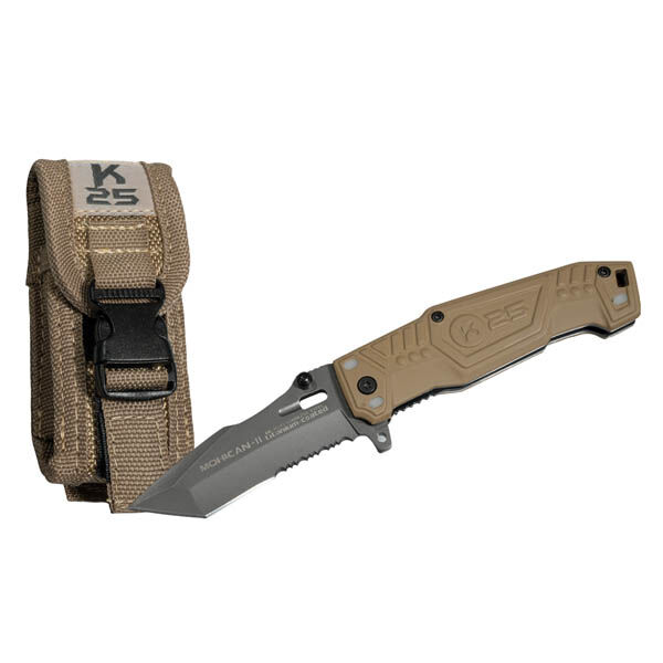 Navaja cacha Mohican 2 Titanium H7,8cm K25