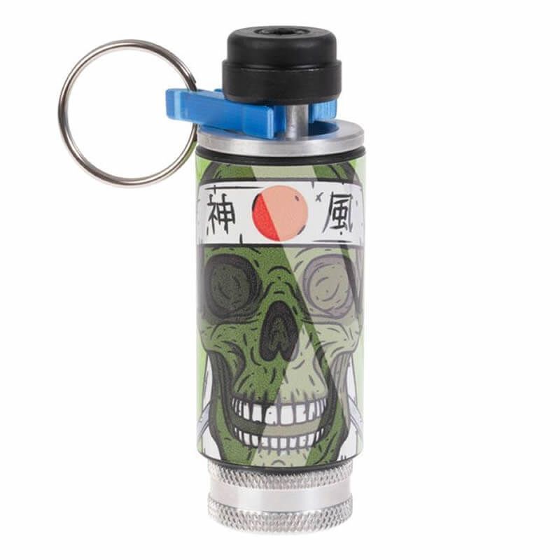 Alternative view of Kamikaze XS Granada Pirotécnica de mano Saigo - Verde