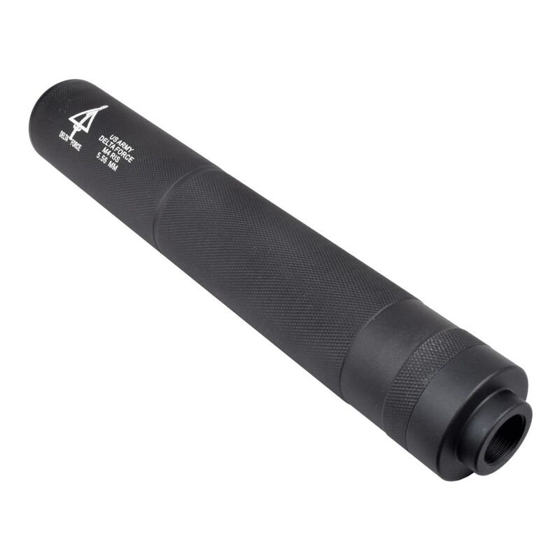 Silenciador 200x30mm Tipo D Delta Force Cyma - Negro - Imagen 2