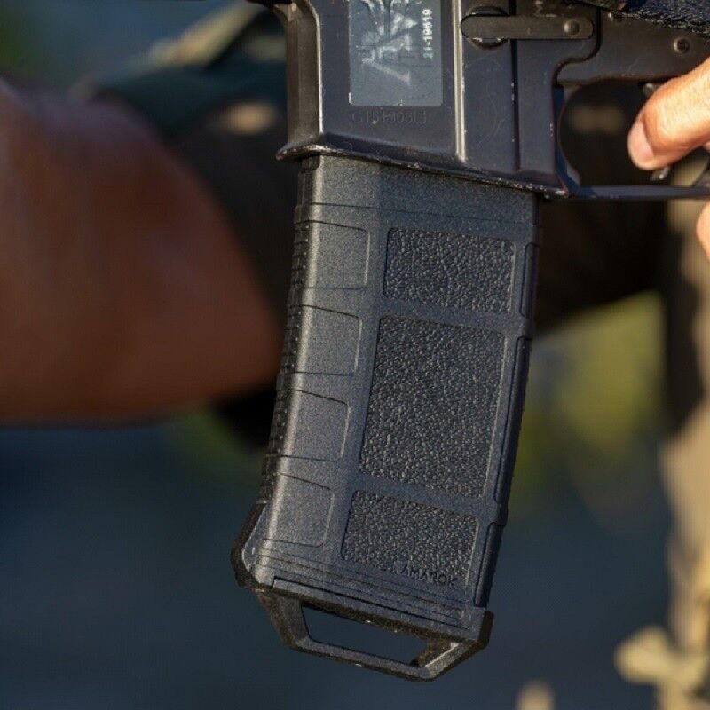 Cargador Mid-Cap de polimero para M4 250bbs B2 Amarok - Smoke - Imagen 3