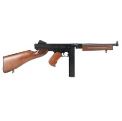 Alternative view of M1A1 Thompson Military Metal y Madera - Snow wolf