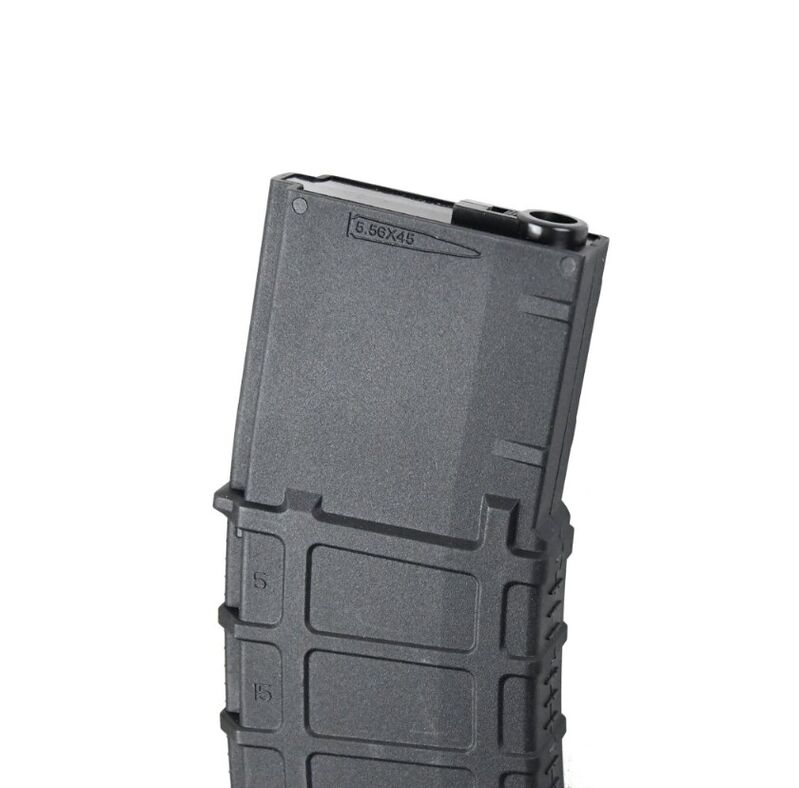 Alternative view of Cargador Mid-Cap tipo PMAG para M4 120Bbs Snow Wolf