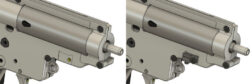 Alternative view of Piezas de Ajuste Lateral para el Alineamiento del Gearbox - Retro Arms