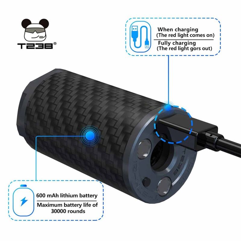 Trazador Storm con Fogonazo - T238 - Negro - Imagen 4