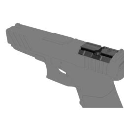 Montura de Pistola RMR para Red Dot Frenzy Plus Vector Optics - Negro - Imagen 4