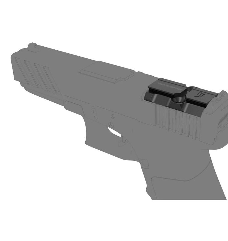 Montura de Pistola RMR para Red Dot Frenzy Plus Vector Optics - Negro - Imagen 4