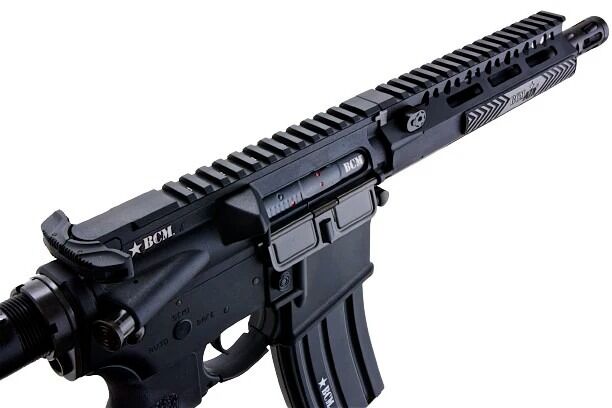 Alternative view of Avalon BCM MCMR 8" AEG (Gate Aster ETU) Vega Force - Negro