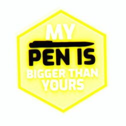 Parche PVC My Pen Is Sentinel Gear