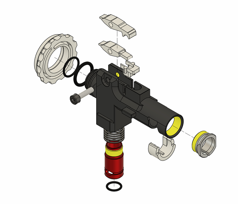 Alternative view of Camara Hop-Up PRO CNC AR15 Retro Arms