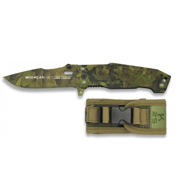 Navaja cacha Mohican 2 Titanium H7,8cm K25