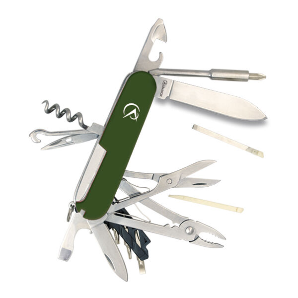 Navaja Táctica Multiusos con 20 Funciones Albainox - Verde