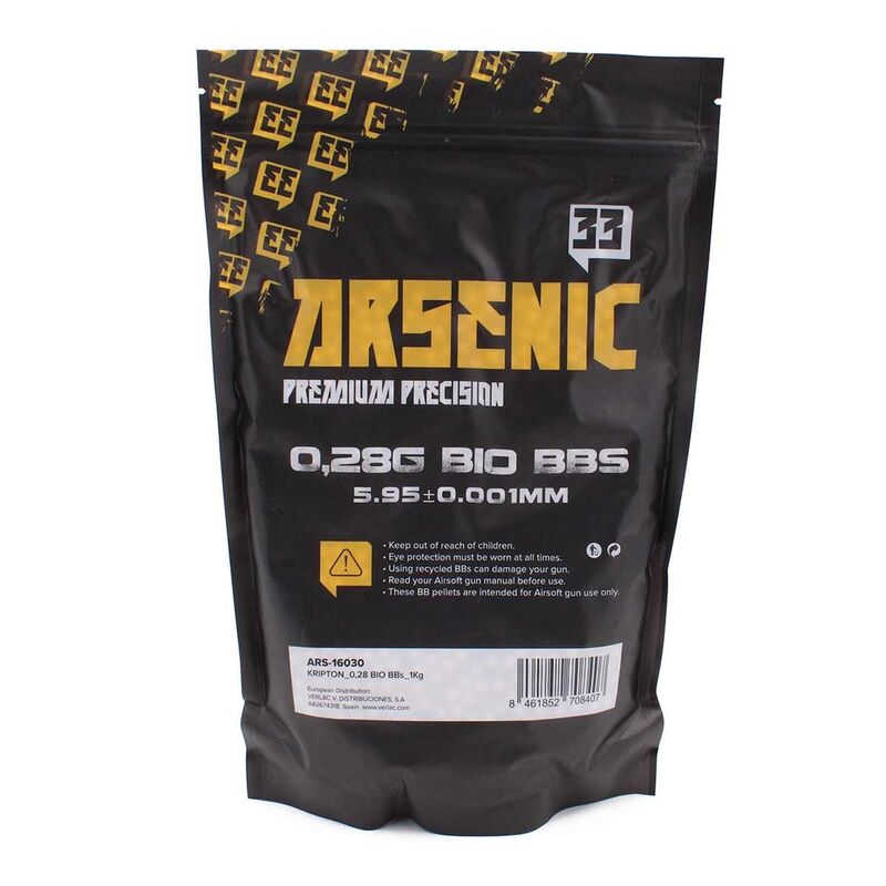 Alternative view of Bolas Krypton BIO 0.28gr 1Kg. 3570bbs - Arsenic