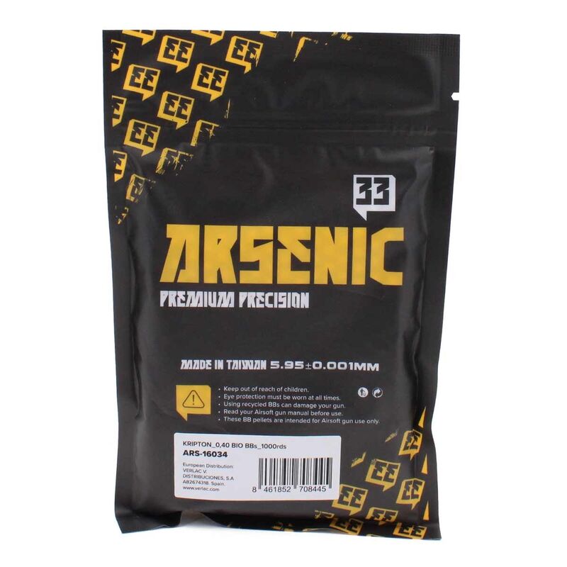 Alternative view of Bolas Krypton BIO 0.40gr 1000bbs - Arsenic