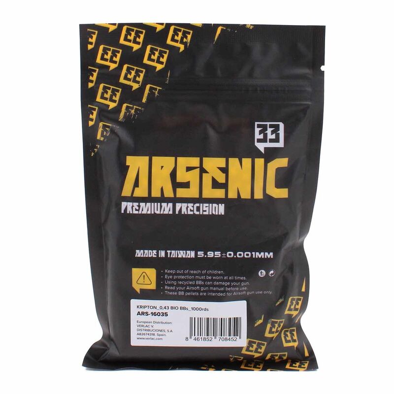 Alternative view of Bolas Krypton BIO 0.43gr 1000bbs - Arsenic