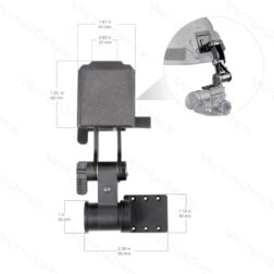 Monocular OWLSET 1X18 Vision Nocturna Digital con Brazo y Montura - Vector Optics - Imagen 18