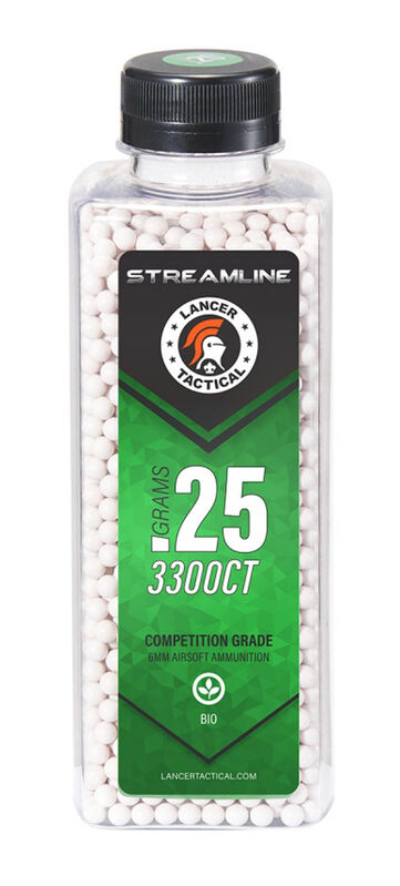 0.25gr. Bio Streamline 3300bbs - Lancer Tactical