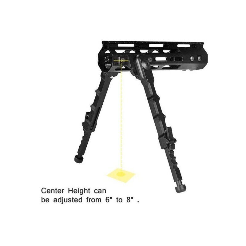 Alternative view of Bípode V9 para Guardamanos M-Lok - Negro