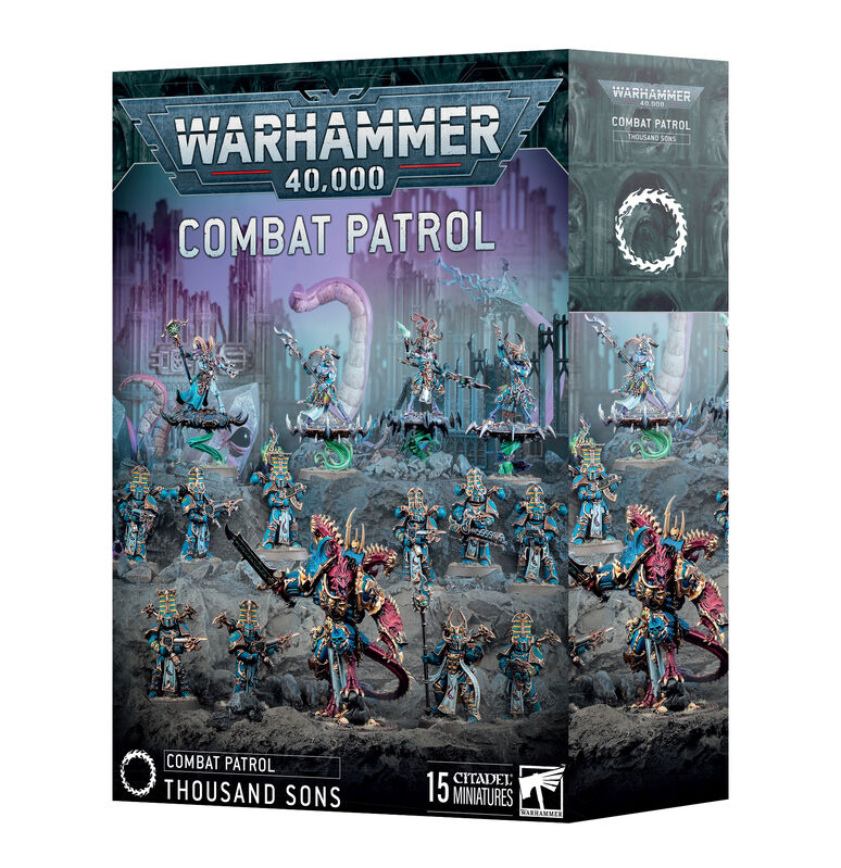 Combat Patrol / Patrulla Space Marines Thousand sons
