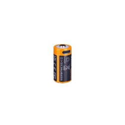 Bateria 16340 RCR123a 3.6V 800mAh Recargable por USB-C Fenix - Imagen 4