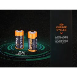 Bateria 16340 RCR123a 3.6V 800mAh Recargable por USB-C Fenix - Imagen 9
